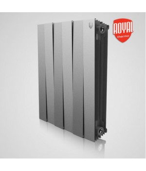 Радиатор Royal Thermo PianoForte 500 Silver Satin (6 секций)