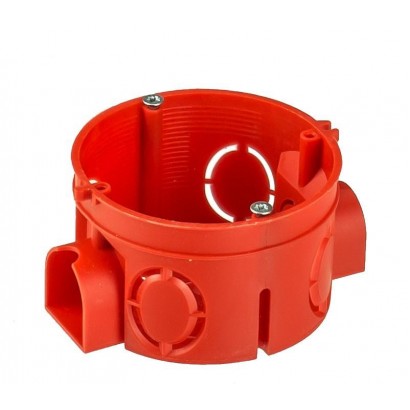 Установочная коробка СП D68х42мм, блочная бетон, IP20, TDM