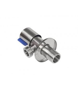 Кран угловой RM, 1/2"х3/4", керамическая кран-букса, SUS304