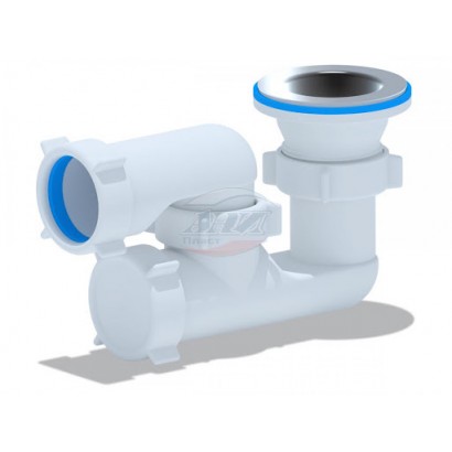 Сифон Ани для душевого поддона регулируемый 1 1/2"*40 