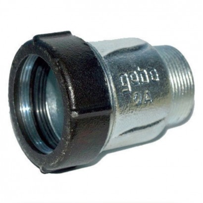 Муфта Гебо 1 1/2 " наружная резьба АК