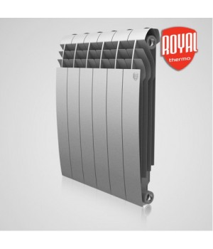 Радиатор Royal Thermo BiLiner 500 Silver Satin (6 секций)