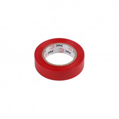 Изолента ПВХ 15мм *10м красная ЭРА