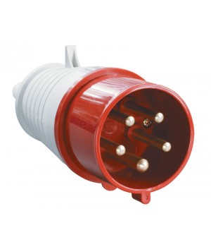 Вилка кабельная 32А 3P+E+N 380В IP44