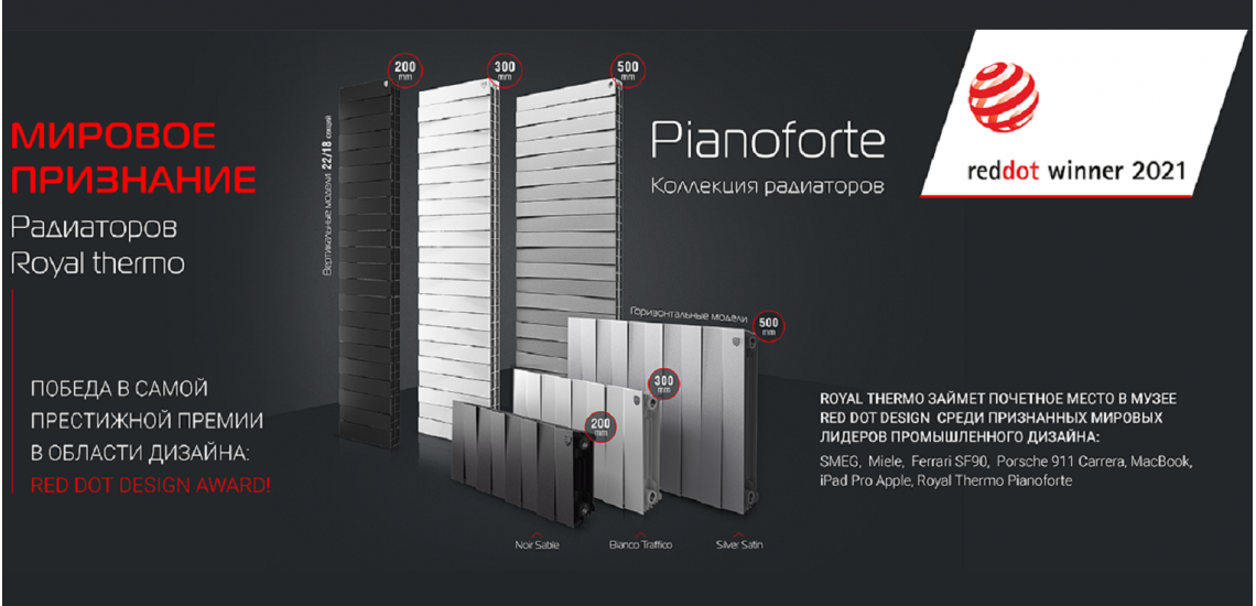 Радиаторы Pianoforte